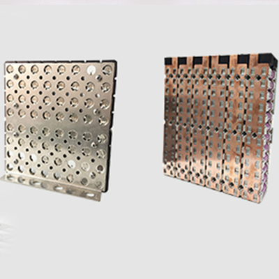 2 Sides Nickel Plated Copper Bus Bar 0.08t-0.4t Laminated Bus Bar