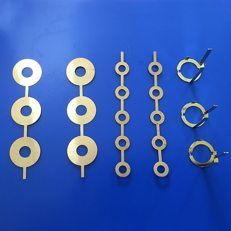 7th Button Battery Connector Clip 28*28mm Iron Bracket L Shaped