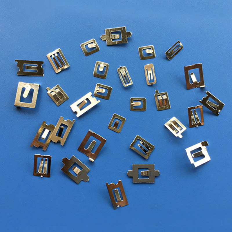 Nickel plated Metal Stamping Parts No. 7 Battery 18650 Nickel Plate