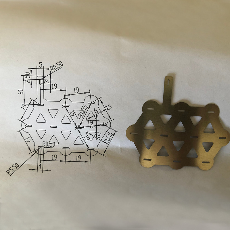Straight Piece Stamping Stainless Steel Parts 90 Degree Code 2.7mm Thickness
