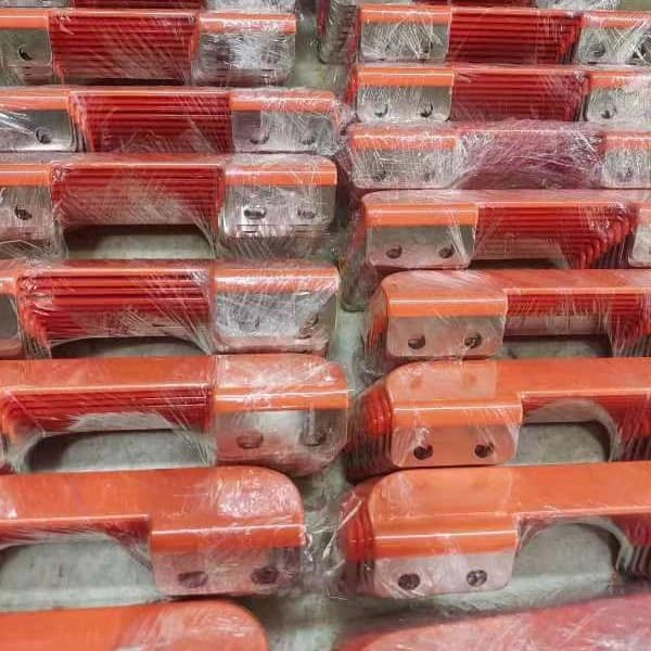 2 Poles Battery Busbar Connector Made of Copper Foil Customized According To Drawings for Performance